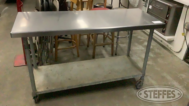 5'x2' Stainless Steel Table